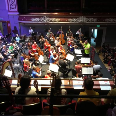 Playing with the Halle Orchestra